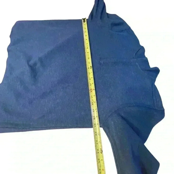 Walter Hagen 11 Majors Mens M 1/4 Zip Blue Golf Shirt Stand Neck Fleece Inside - Picture 3 of 7